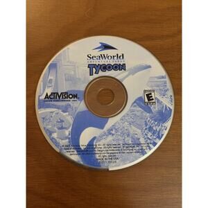 SEAWORLD Adventure Parks Tycoon ActiVision (PC CD-ROM, 2003)